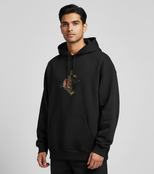 The "VANTAGE VYBE" Oversized Hoodie.