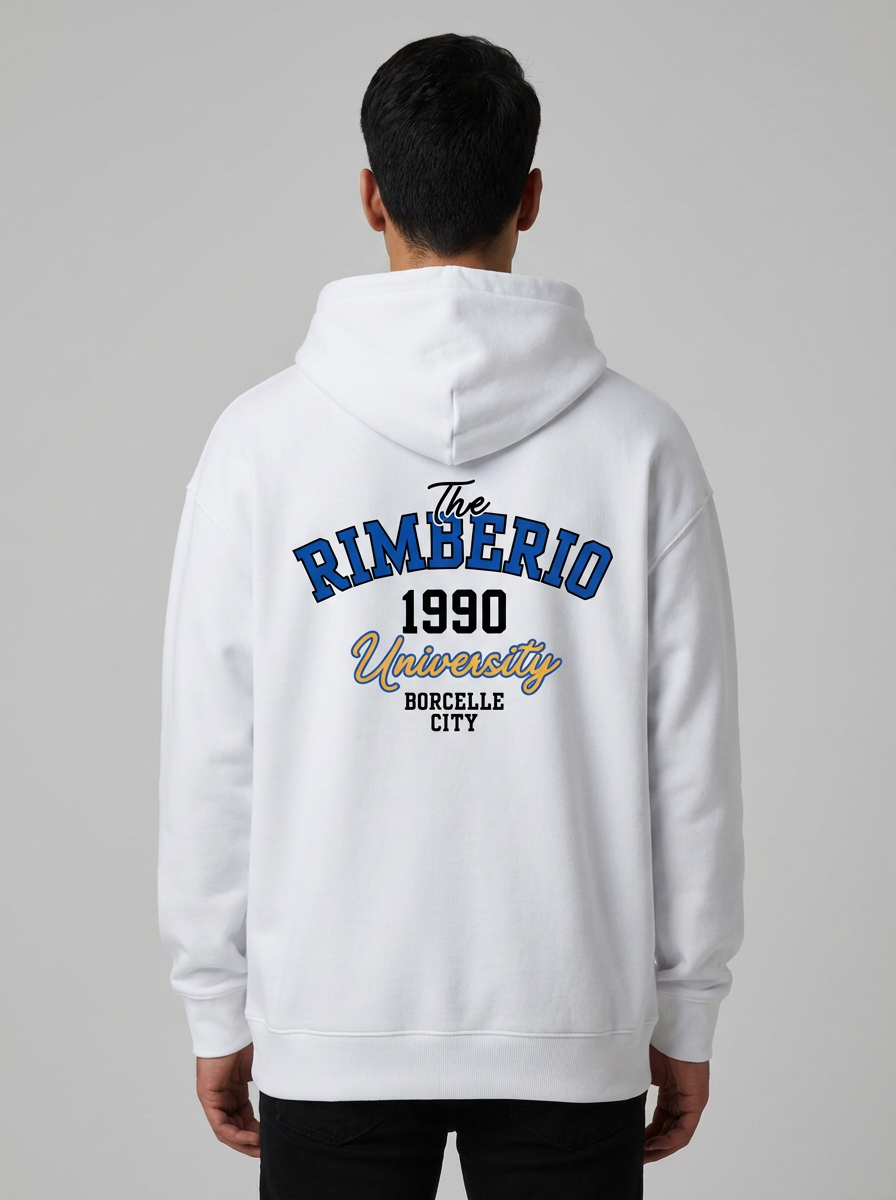 The "THE LEGACY WHITE" Oversized hoodie.