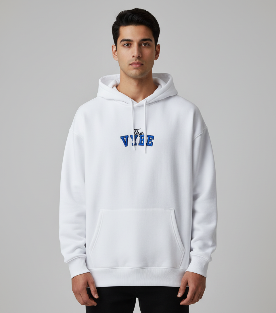 The "THE LEGACY WHITE" Oversized hoodie.