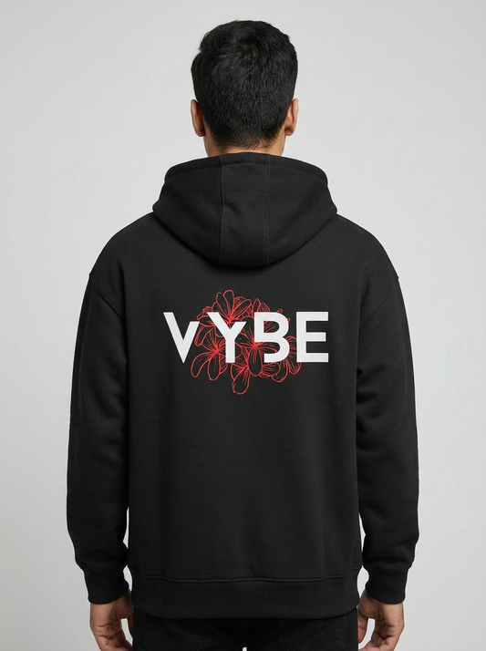 The "VYBE NOIR-SIGNATURE" Oversized Hoodie.